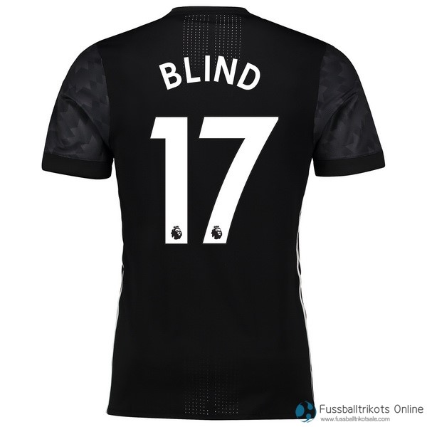 Manchester United Trikot Auswarts Blind 2017-18 Fussballtrikots Günstig